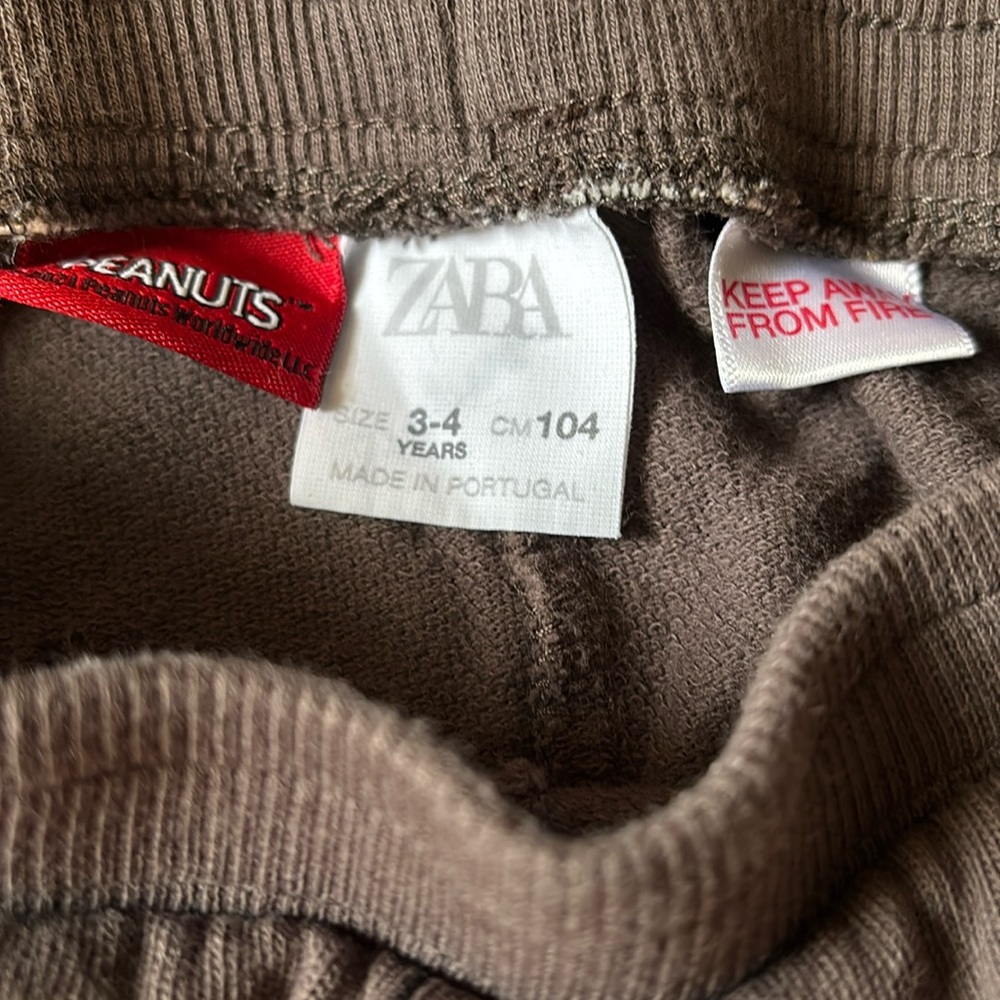 Zara kids Snoopy shorts - Picture 3 of 4